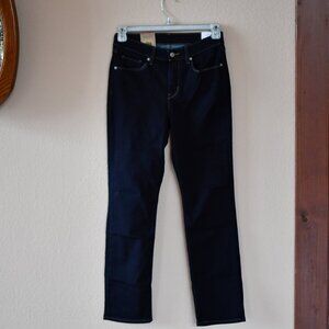 Levi's Classic Straight Leg Women's Size 27x30 Mid Rise Denim Blue Jeans NWT